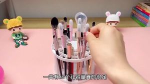 72Holes/45Holes Portable Makeup Brush Eyebrow Pencil Lipstick Storage Organizer Beauty Tools Storage Holder Box