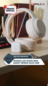 Ripple Bundle Wireless RHB A007 Headphone + TWS Prime Earphone