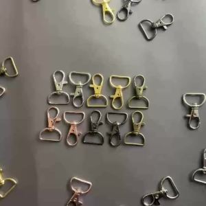 10/30PCS Swivel Hook Key Chain Clip Hook D-Ring Clip Lanyard Hardware for Keychain Making Lanyard Making Wallet Hardware Crafts
