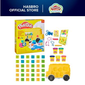 Play-Doh School Day Fun Playset Preschool Toys for Kids 3+ 40+ Accessories for Arts & Crafts Activities Back to School Classroom Gifts