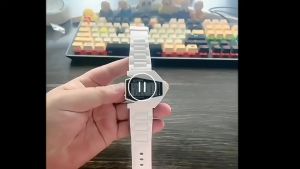 Airplane Shape Luminous LED Digital Black Watch Multifunctional Silicone Sport Watches For Kids(With Box)