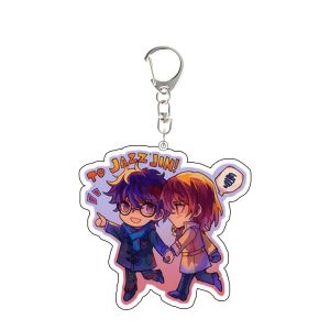 Bandai | For Persona Amamiya Ren Akechi Goro Shiomi Kotone Acrylic Keychain Cartoon Cute Anime Peripherals Backpack Pendant Festival Gift