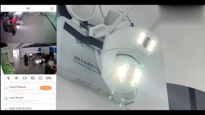 LLSEE icsee 4K 8MP camera wifi không dây ptz camera giám sát ngoài trời 360 tầm nhìn ban đêm hồng ngoại báo động theo dõi di động AI cuộc gọi hai chiều không thấm nước