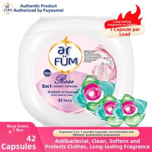 arFUM | Clean Soft Long-lasting Fragrance Anti-bacterial Mite-removal 5-in-1 Laundry Pods