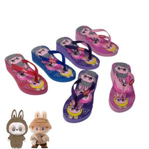 Ssndal Wedges Anak Labubu | Sandal jepit Anak Labubu
