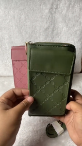 New waterproof womens wallet with touch screen mobile phone crossbody bag mobile phone wallet