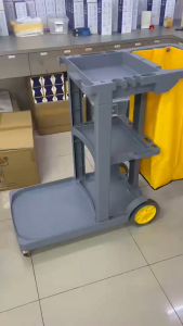 GVW Trolley Rack Trolley Heavy Duty Tray Troili Barang Roda Troli Beroda Rubbish Bin Trash Bin Troli