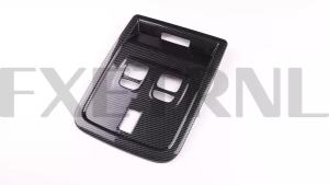 For Dacia Duster 3 2024 2025 2026 2027 Reading Light Sticker Car Glossy Black Carbon Fiber Style Dacia Duster 3 Accessories