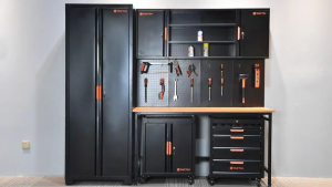 TACTIX ชุดตู้+โต๊ะเครื่องมือ 6in1 326328 (IF-1)