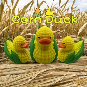 1 printed corn duck ornamentscorn and duck creative element decorationssuitable for holiday gifts classmates and friends gifts