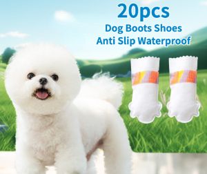 รองเท้าป้องกันแมวสัตว์เลี้ยงกันน้ำแบบ เทคนิคการลื่นรองเท้าบูทสุนัข