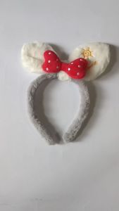 Bando bulu kuping + pita mickey Bando pita lucu Bando pita model korea Bando pita lepas pasang | 3894 [TERMURAH!!!] MSG