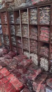 Baju Batik Pasangan Serasi: Kemeja Lengan Panjang & Tunik Motif Nanas Mouve Hitam Abu Merah MLXLXXL