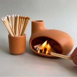 Ceramics Incense Burner Stick Holder conical hearth table fireplace Incense chimney burner Temples Yoga Studios Home Meditation