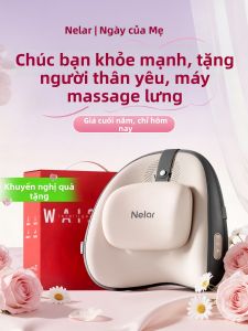 NIRA | Gối Hỗ Trợ Đốt Sống Ergonomic Có Massage