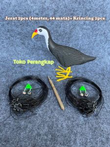 Paket Patung Ruak Ruak kareo sawah + jerat racik gantung