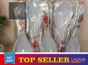 Sultan suvenir..souvenir pernikahan centong melamin putih kemasan plastik isi 50 pcs.souvenir petnikahan/souvenir khitanan/souvenir ulang tahun