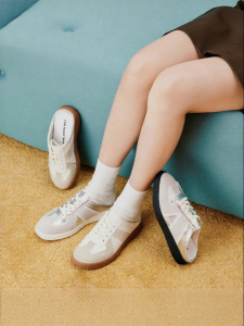 Toomanyshoes | Ballet Flats White Canvas Slip-ons