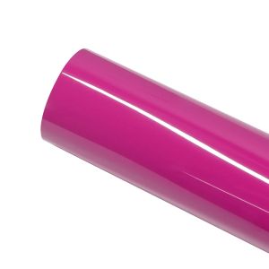 Car Sticker Ultra Gloss Magenta Adhesive Vinyl Wrap Color Change Film Bubble Free Wrap Film Car Accessories Interior Exterior