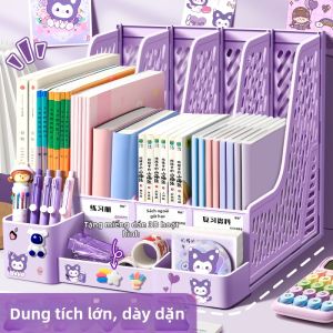 Tổ chức Bàn Học Kệ Sách cho Trẻ Em và Học Sinh A4 Tủ Hồ Sơ 4 Ngăn