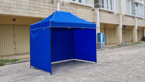 Tenda Lipat 2x3 Lengkap Dinding Polos 3 Sisi