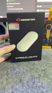 Tai nghe bluetooth Monster SuperSlim AirLink TWS M1007 - chip Qualcomm aptX chính hãng