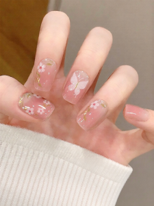 YINCAI | Ice See-Through Cat Eye Semi-Cured Gel Nail Strips