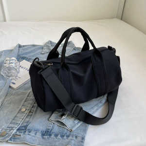 Casual Nylon Crossbody Bag Womens Versatile Large Capacity Handbag Short Trip Fitness Bag Pillow Bag Soft Fashion Trend