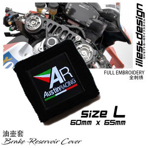 24 MOTORSPORTS BRAKE RESERVOIR SOCKS COVER: AKRAPOVIC CBR250RR CBR650R R1M ZX25R NINJA GSXR750R PANIGALE V4S 1299S 1199S MOTORBIKE ACCESSORIES