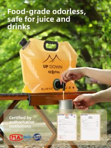 UP DOWN | Portable Large Capacity Water Bladder with Tap Foldable for Camping