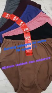 ISI 3 PCS CELANA DALAM GOLDEN NICK TUA 939 | CELANA DALAM WANITA TERMURAH | KATUN LEMBUT | GOLDEN NICK 939 TUA