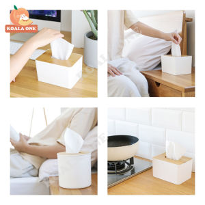 กล่อง แบบ ใส่ทิชชู่ กล่องทิชชู่ กล่องทิชชู่มินิมอล กล่องเก็บทิชชู่ ที่ใส่ทิชชู่ กล่องทิชชู่ฝาไม้ไผ่ กล่อง ใส่กระดาษชำระ