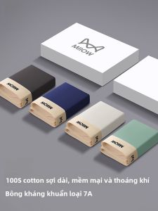 MiiOW | Quần lót nam Catman Cotton thoáng khí thể thao cạp vừa quần đùi nam mùa hè 2024 quần lót nam cỡ lớn thoáng khí kháng khuẩn
