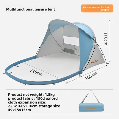 Kingcamp | Quick Pop Up Double Tent 2-Person