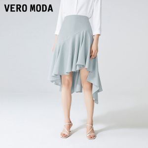 Vero Moda | Chân Váy Midi Duyên Dáng Đuôi Dài Không Đều Mid-waist