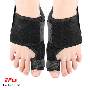 1/2PCS Bunion Corrector - Orthopedic Bunion Splint - Bunion Correction Toe Straightener with Non-slip Strap Day Night Support