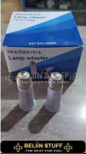 Sambungan Fitting Lampu Downlight Panjang 9.5cm Bola E27 MATSUYA/ Lamp Adapter/ Adaptor Lampu