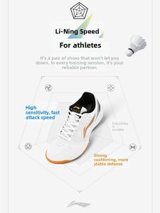 Li-Ning | Giày Đánh Cầu Mềm Rộng Không Trượt