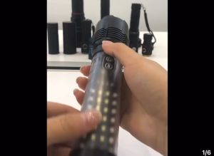 ไฟฉาย LED ปรับระดับได้ 5 โหมดซูม | ความสว่างสูง แข็งแรงทนทาน