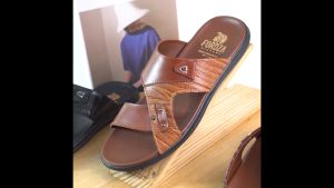 Sandal Kulit Pria Premium Flip Flop LS445