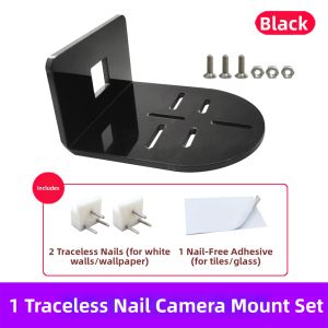 No-Drilling Monitoring Traceless Nail Stand Suitable for Xiaomi Camera TPlink Inverted Installation White Wall Foscam Bracket