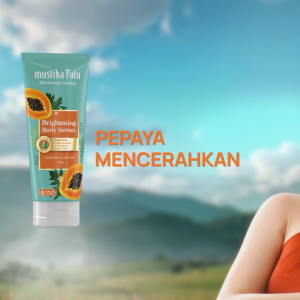 Mustika Ratu Brightening Papaya Body Serum 200ml