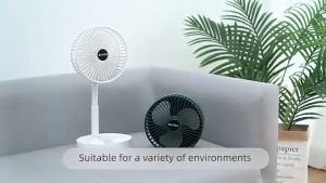 ONE STAR mini fan rechargeable foldable 3 speeds portable electric fan with 3 blades variable speed settings 4.5W USB input