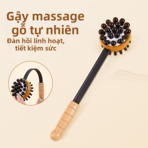 YIJIANGDAO | Wooden Back Leg Shoulder Neck Beater Massage Tool