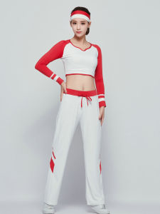 High Elasticity Fitness Yoga Clothes Summer Series Competition Five Colors Women Loose Sports Long Pants for Aerobics Exercise