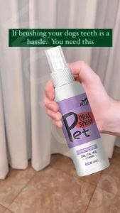 120ML Pet Oral Deodorant Spray Clean Oral Deodorant Spray Cat Dog Teeth Bad Breath Cleansing Dental Care Freshener