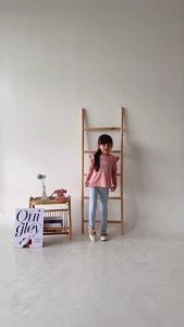 Smilee Emma - Ribbon Longtee Anak Perempuan [Size 1-5 Tahun] Baju Kaos Cewek