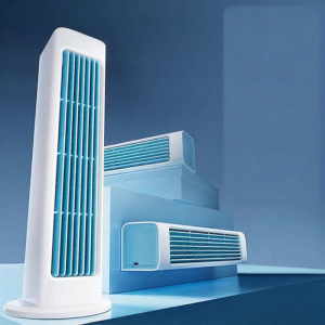 HUALUOLAN | Wall-Mounted Bladeless Misting Cooling Fan