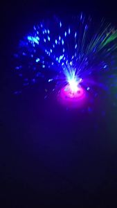 Flashing Home Decor Nighting Lighting Lamps Night Lamp LED Fiber Optic Light Christmas Decoration Multicolor