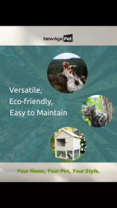 NEW AGE PET  เตียงนอนสำหรับสุนัข Aspen Bunk Bed-Dog Cushionติดตั้งง่าย ถอดออกได้ ล้างทำความสะอาดได้